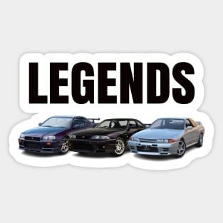 Skyline GTRS Sticker